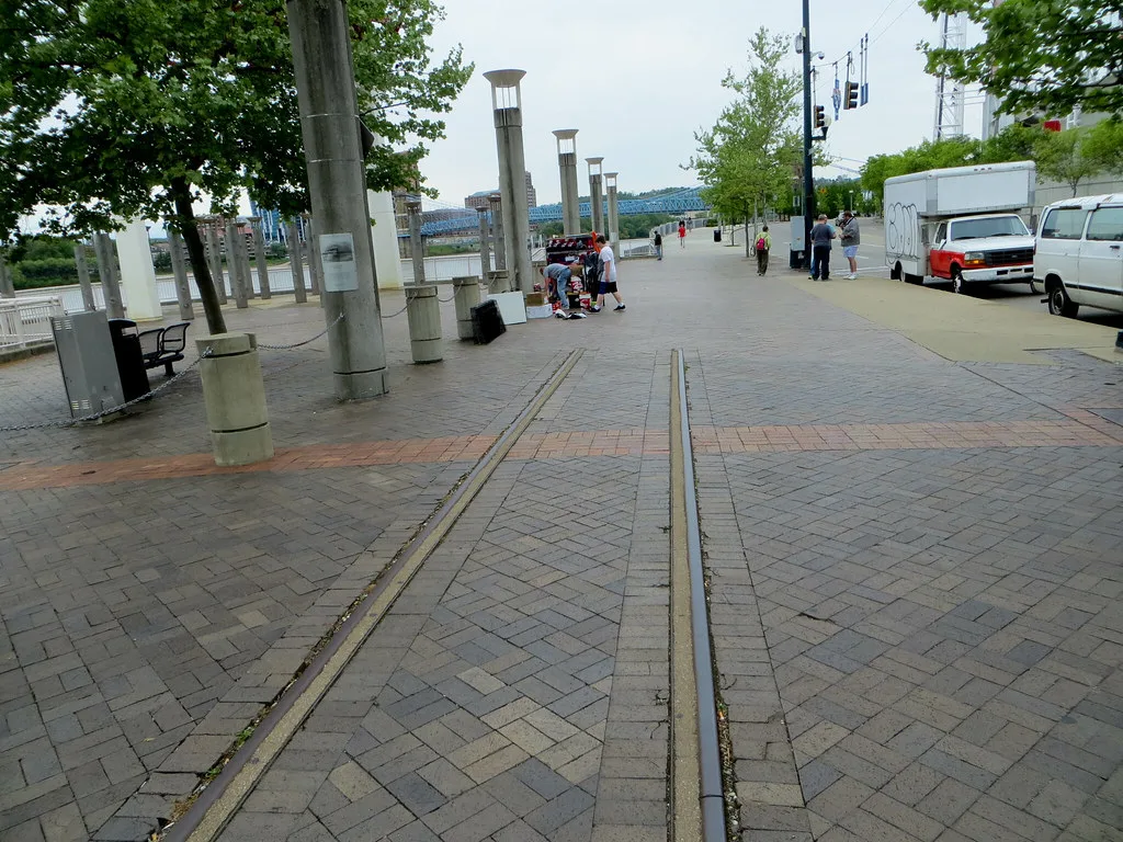 32 End of Track, Cincinnati Riverfront