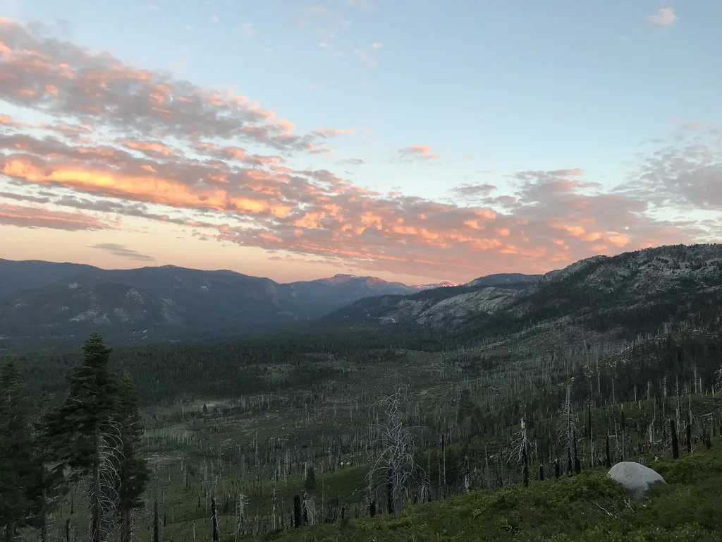 South Lake Tahoe Summer Sunset