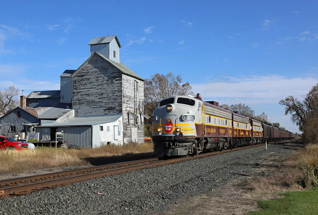 CP train 41B-15, Farwell, Minn, Kansas City