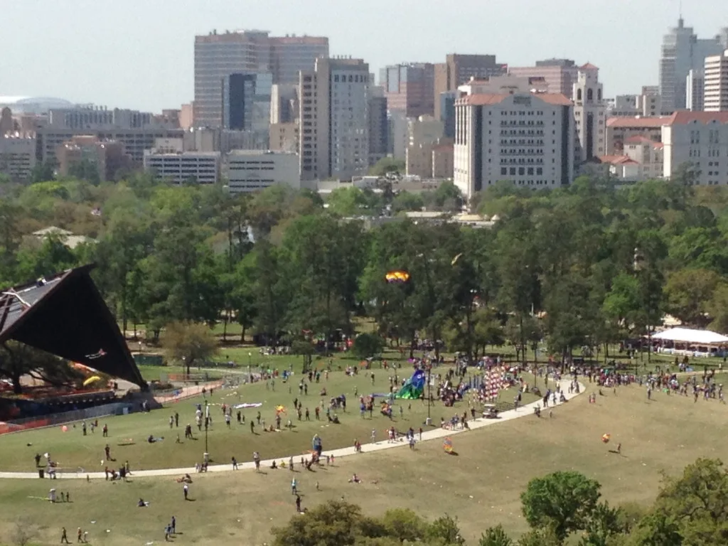 Kite Festival in Hermann Park, Houston
