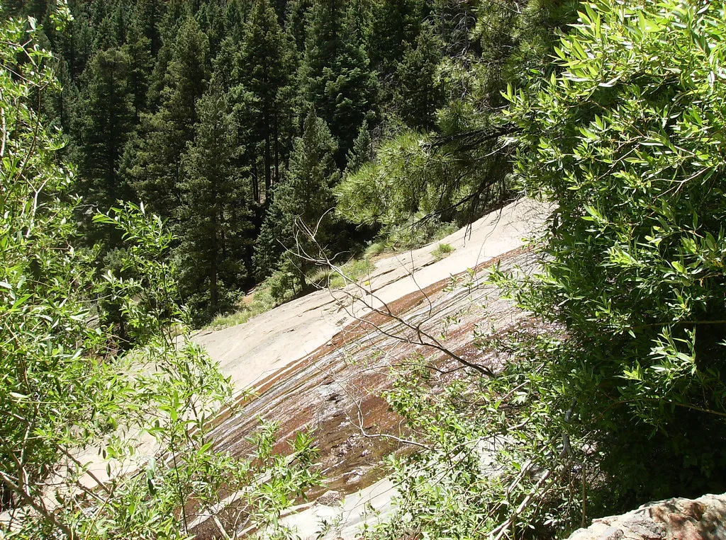 The Silver Cascade Falls Trail Upper, Colorado Springs