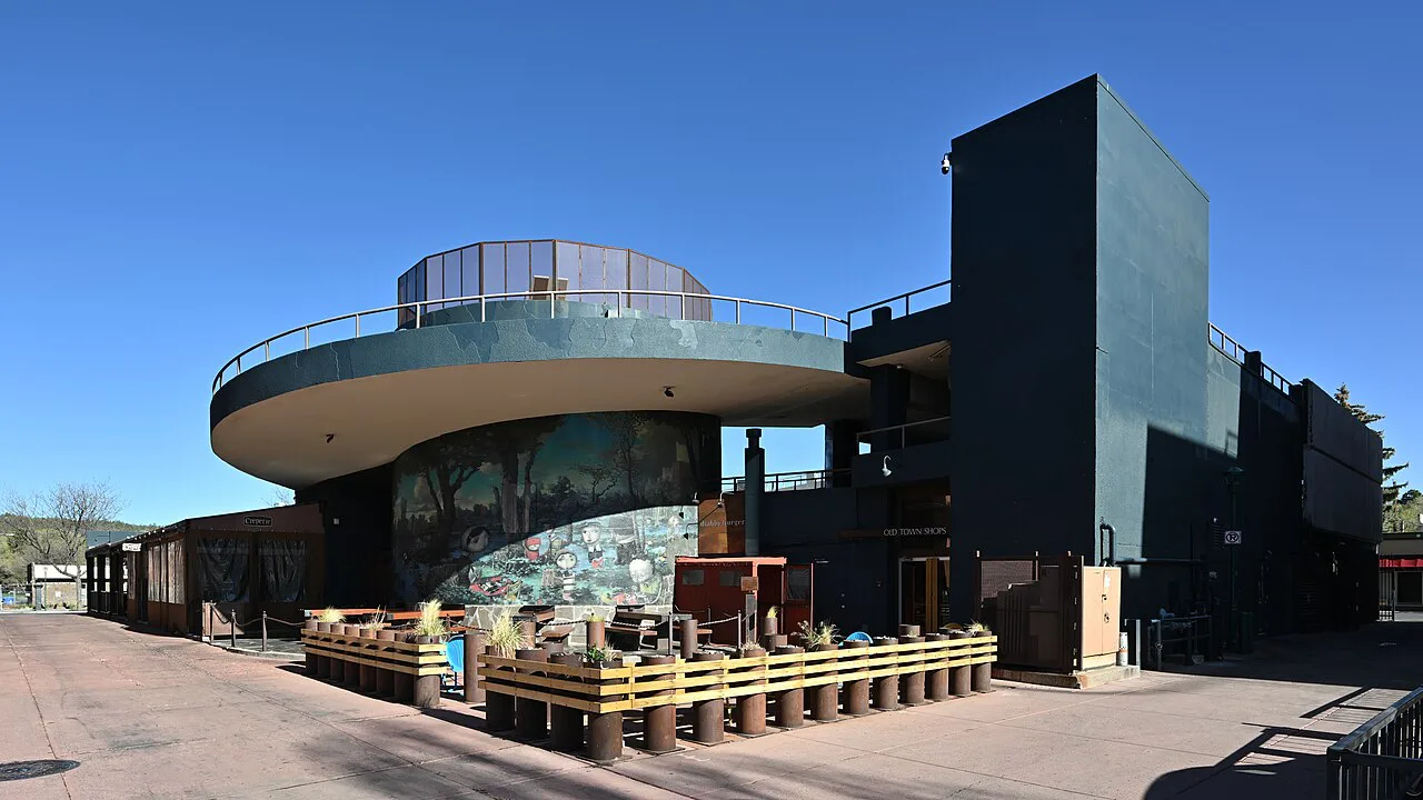 Parking garage spiral Flagstaff AZ