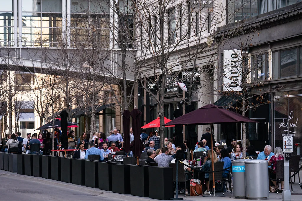 Nicollet Mall Restaurants Open Patios Downtown Minneapolis
