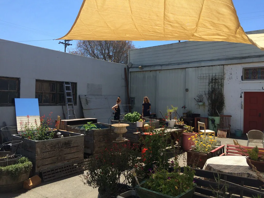 part of the common patio, Oakland