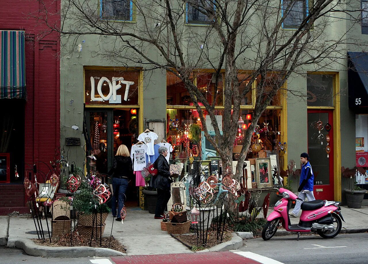 Streets of Asheville - Loft Shop on Broadway
