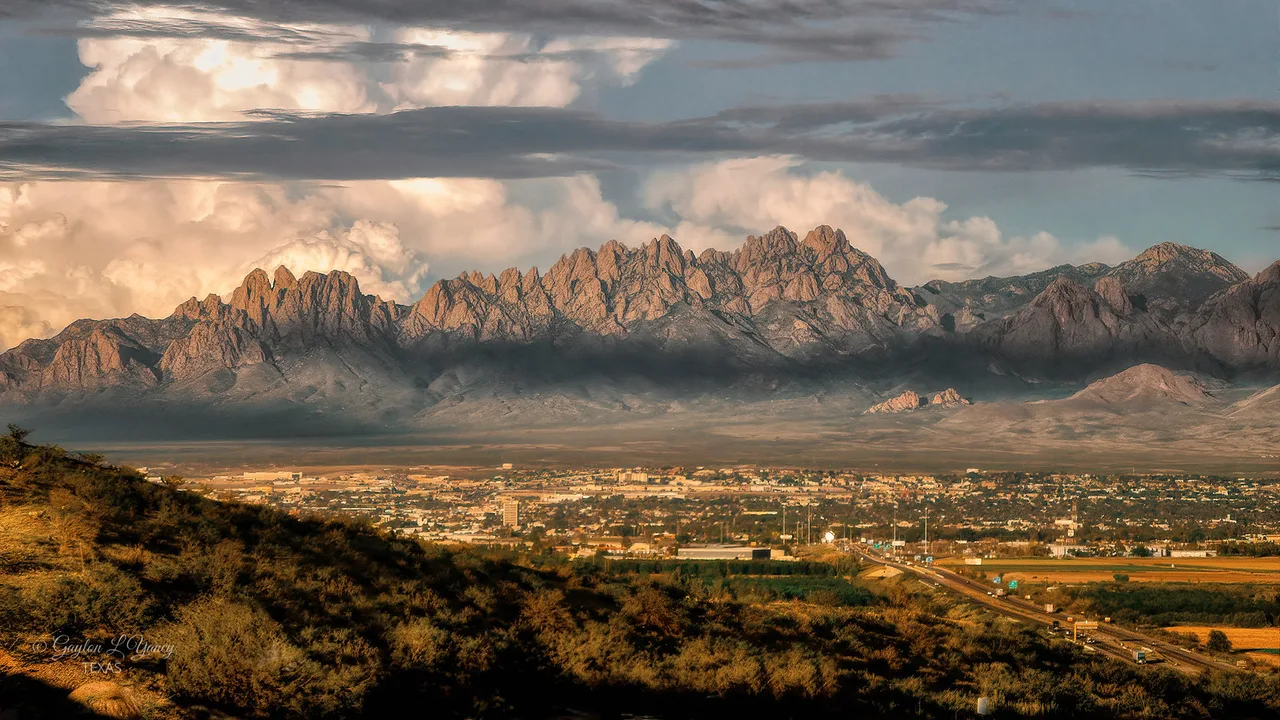 El Paso, Texas and the Franklin Mountains