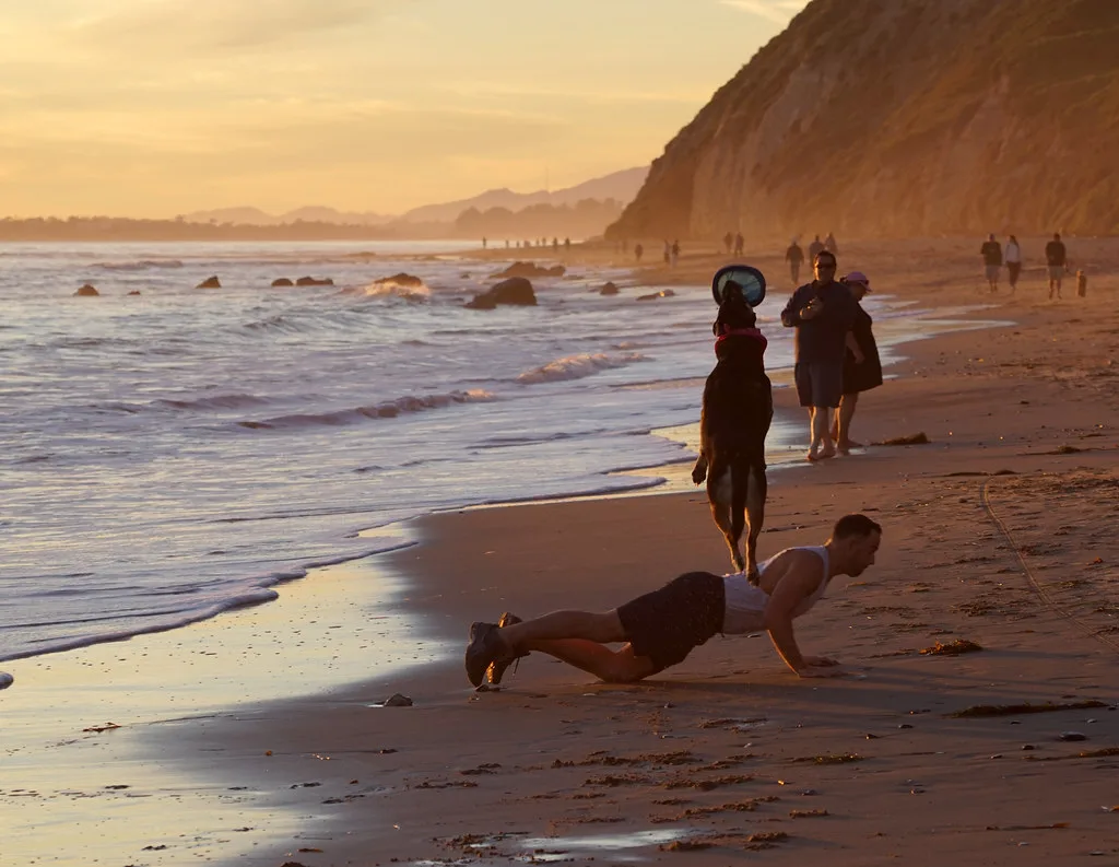 02 08 hendrys-sunset, Santa Barbara