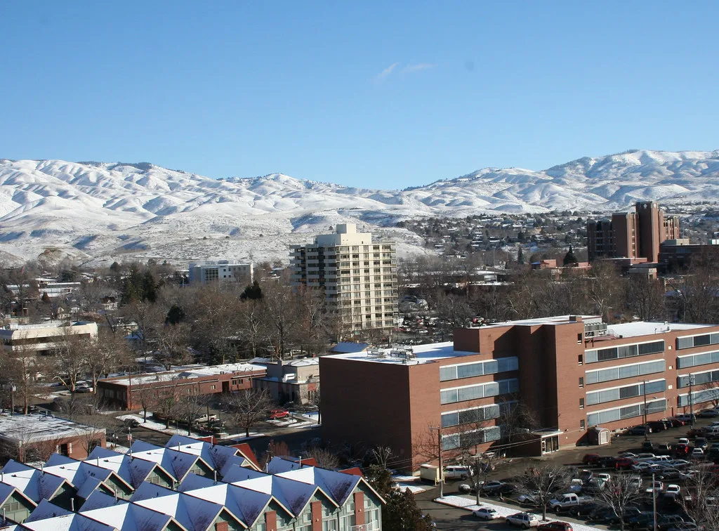 Boise downtown winter