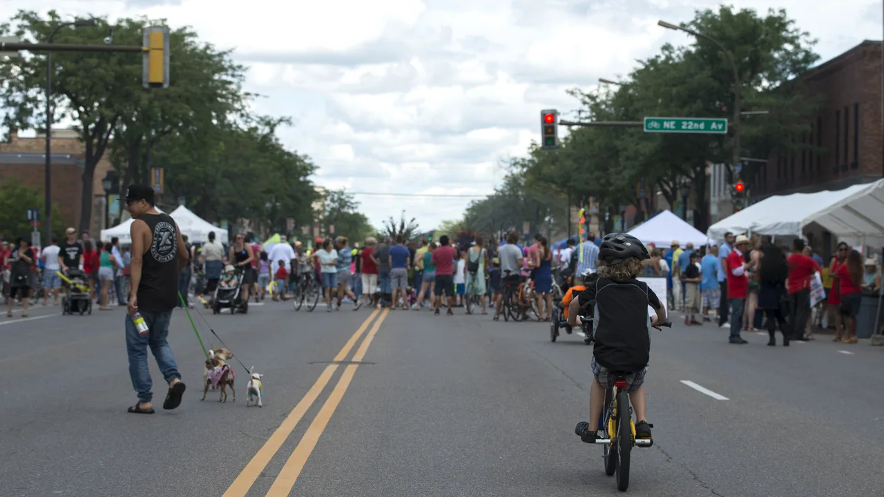 Open Streets Northeast, Minneapolis