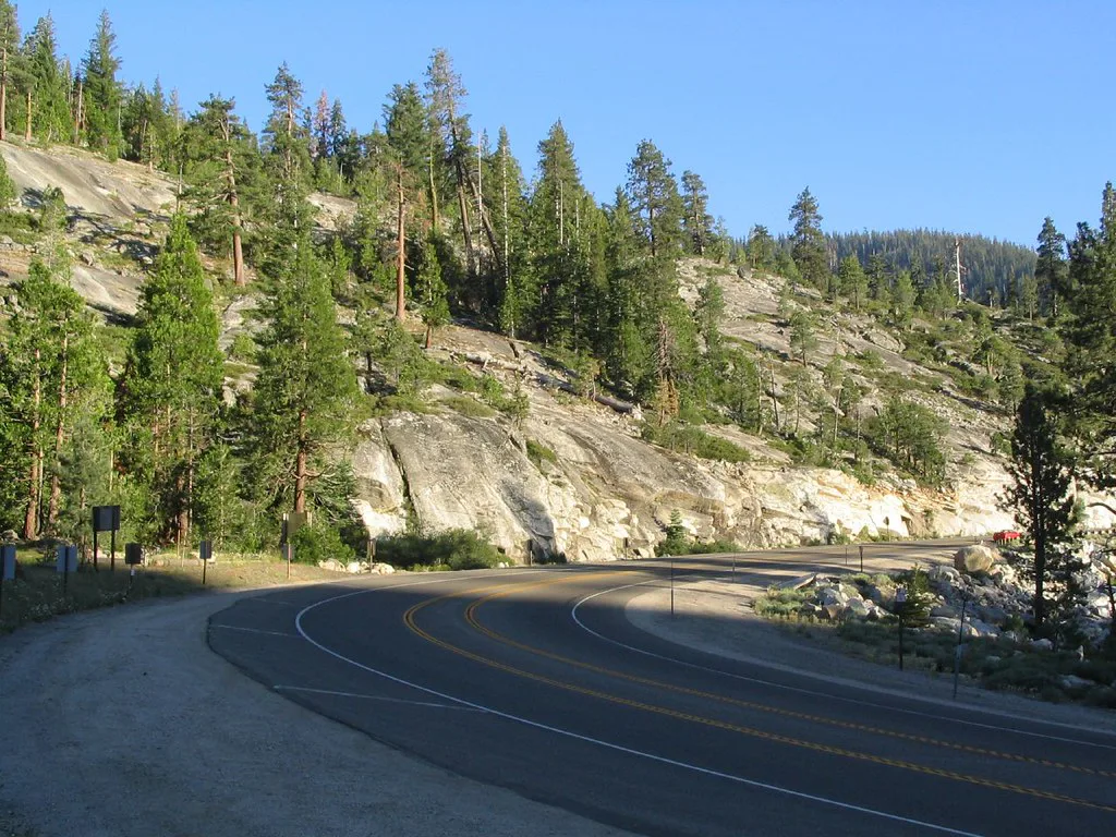 U.S. 50 Between Lake Tahoe and Placerville, California, South Lake Tahoe