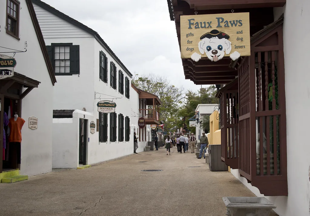 St. Augustine Florida Faux paws